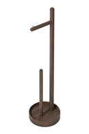 Wooden Minimalist Roll Holder | Wireworks Yoku | Oroatrade