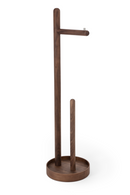 Wooden Minimalist Roll Holder | Wireworks Yoku | Oroatrade