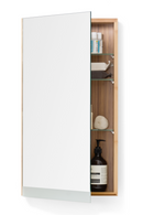 Bamboo Bathroom Cabinet with Mirror | Wireworks Arena | OROA TRADE