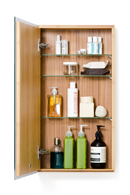 Bamboo Bathroom Cabinet with Mirror | Wireworks Arena | OROA TRADE