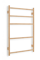 5-Bar Bamboo Wall Mounted Towel Rail | Wireworks Wallbar  | OROA TRADE