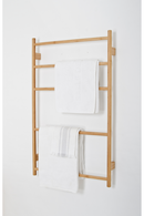 5-Bar Bamboo Wall Mounted Towel Rail | Wireworks Wallbar  | OROA TRADE