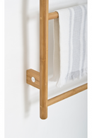 5-Bar Bamboo Wall Mounted Towel Rail | Wireworks Wallbar  | OROA TRADE