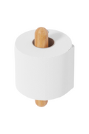 Oak Toilet Roll Holder | Wireworks Yoku | Oroatrade