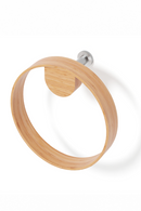 Wooden Ring Towel Holder | Wireworks Yoku | Oroatrade