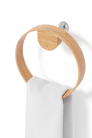 Wooden Ring Towel Holder | Wireworks Yoku | Oroatrade
