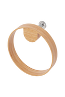Wooden Ring Towel Holder | Wireworks Yoku | Oroatrade