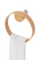Wooden Ring Towel Holder | Wireworks Yoku | Oroatrade