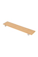 Rectangular Wooden Bathroom Shelf | Wireworks Yoku | Oroatrade