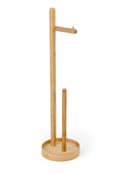 Wooden Minimalist Roll Holder | Wireworks Yoku | Oroatrade