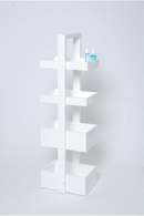 Beech Wood 4 Tray Portable Storage | Wireworks Mount Fuji | Oroatrade