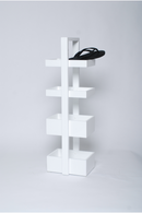 Beech Wood 4 Tray Portable Storage | Wireworks Mount Fuji | Oroatrade