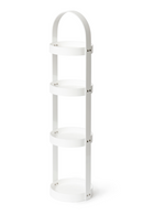 Beech Wood 4 Tray Round Storage Caddy | Wireworks Mezza| Oroatrade.com