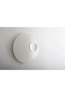 Rotating Round Wall Mirror with Fixed Magnifier | Wireworks Neutrino | OROA TRADE