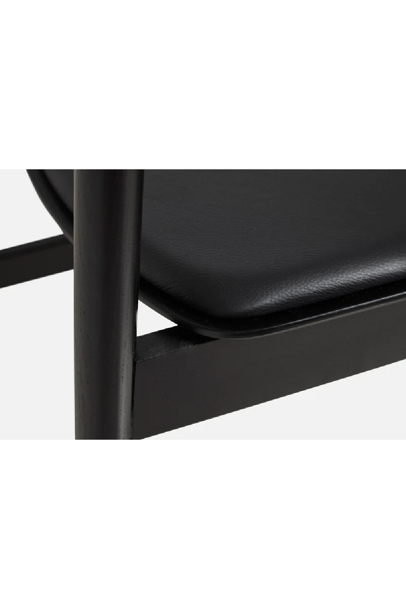 Leather Seat Dining Chair | WOUD Pause | Oroatrade.com 