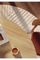 Round Pedestal Dining Table | WOUD Ludo | Oroatrade.com