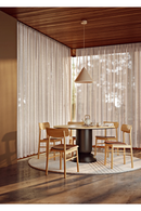 Round Pedestal Dining Table | WOUD Ludo | Oroatrade.com