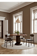 Round Pedestal Dining Table | WOUD Ludo | Oroatrade.com