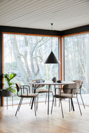 Minimalist Round Dining Table M | WOUD Tree | Oroatrade.com