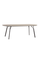 Minimalist Oval Dining Table L | WOUD Tree | Oroatrade.com