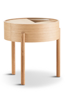 Contemporary Round Side Table | WOUD Arc | Oroatrade.com