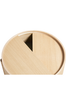 Contemporary Round Side Table | WOUD Arc | Oroatrade.com