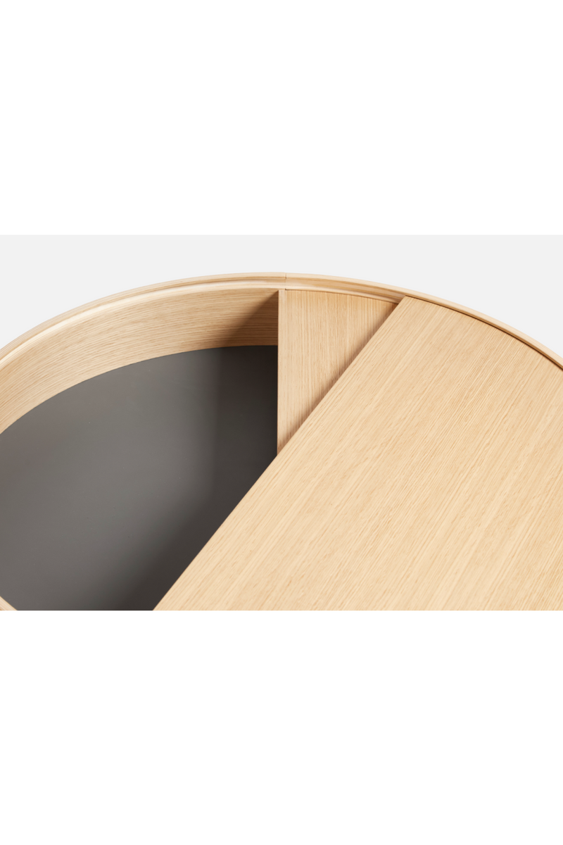 Contemporary Round Coffee Table L | WOUD Arc | Oroatrade.com