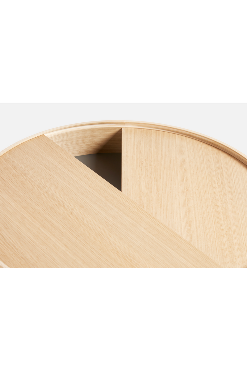 Contemporary Round Coffee Table L | WOUD Arc | Oroatrade.com