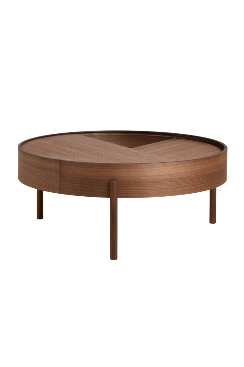 Contemporary Round Coffee Table L | WOUD Arc | Oroatrade.com