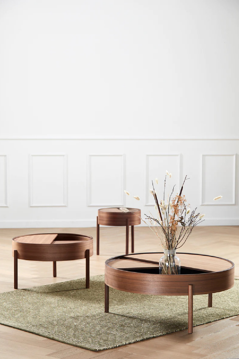 Contemporary Round Coffee Table L | WOUD Arc | Oroatrade.com