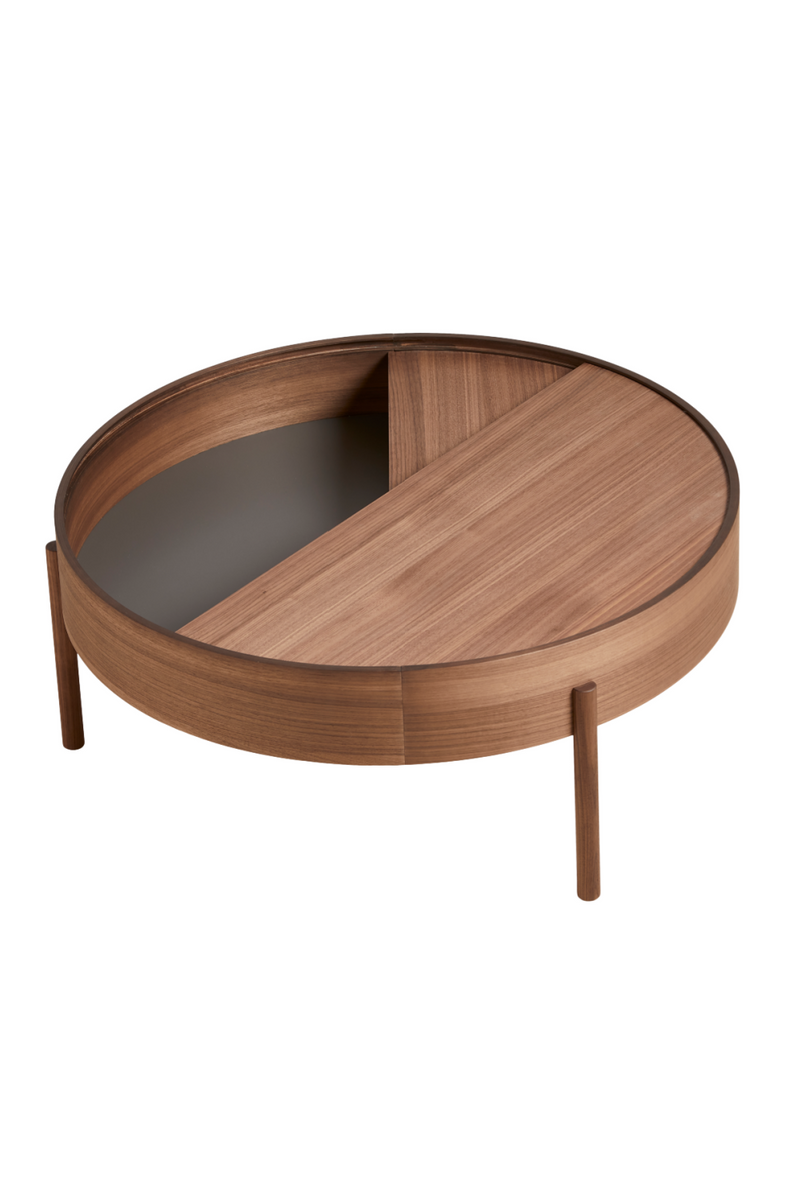 Contemporary Round Coffee Table L | WOUD Arc | Oroatrade.com