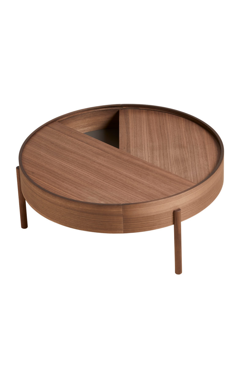 Contemporary Round Coffee Table L | WOUD Arc | Oroatrade.com