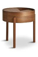 Contemporary Round Side Table | WOUD Arc | Oroatrade.com