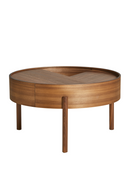 Contemporary Round Coffee Table M | WOUD Arc | Oroatrade.com