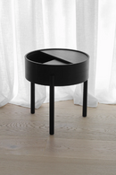 Contemporary Round Side Table | WOUD Arc | Oroatrade.com