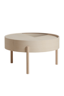 Contemporary Round Coffee Table M | WOUD Arc | Oroatrade.com
