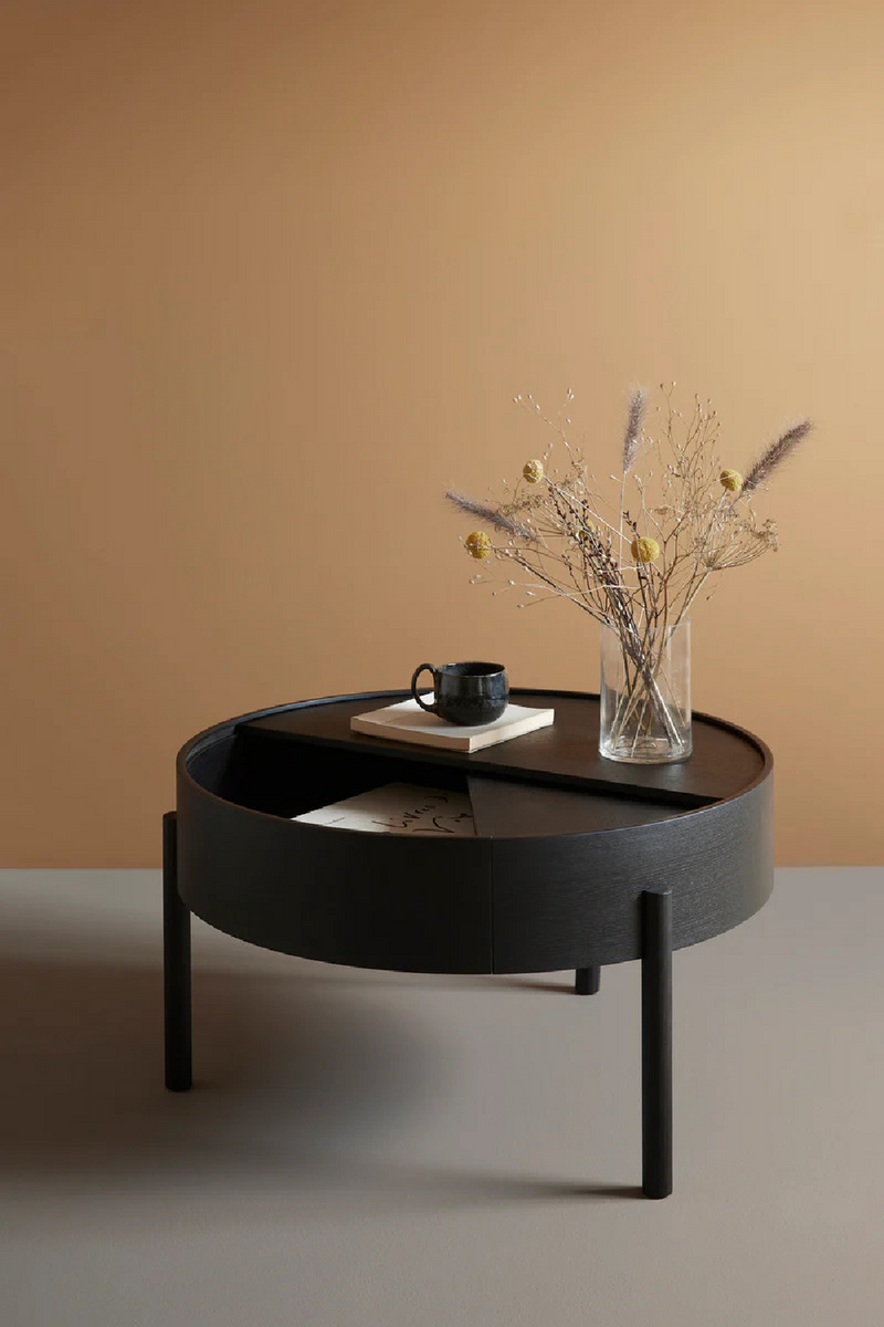 Contemporary Round Coffee Table M | WOUD Arc | Oroatrade.com