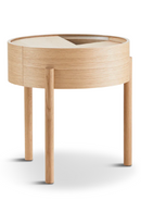 Contemporary Round Side Table | WOUD Arc | Oroatrade.com