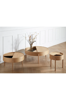 Contemporary Round Side Table | WOUD Arc | Oroatrade.com
