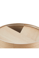 Contemporary Round Side Table | WOUD Arc | Oroatrade.com
