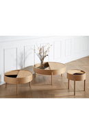 Contemporary Round Coffee Table M | WOUD Arc | Oroatrade.com