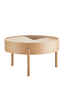 Contemporary Round Coffee Table M | WOUD Arc | Oroatrade.com