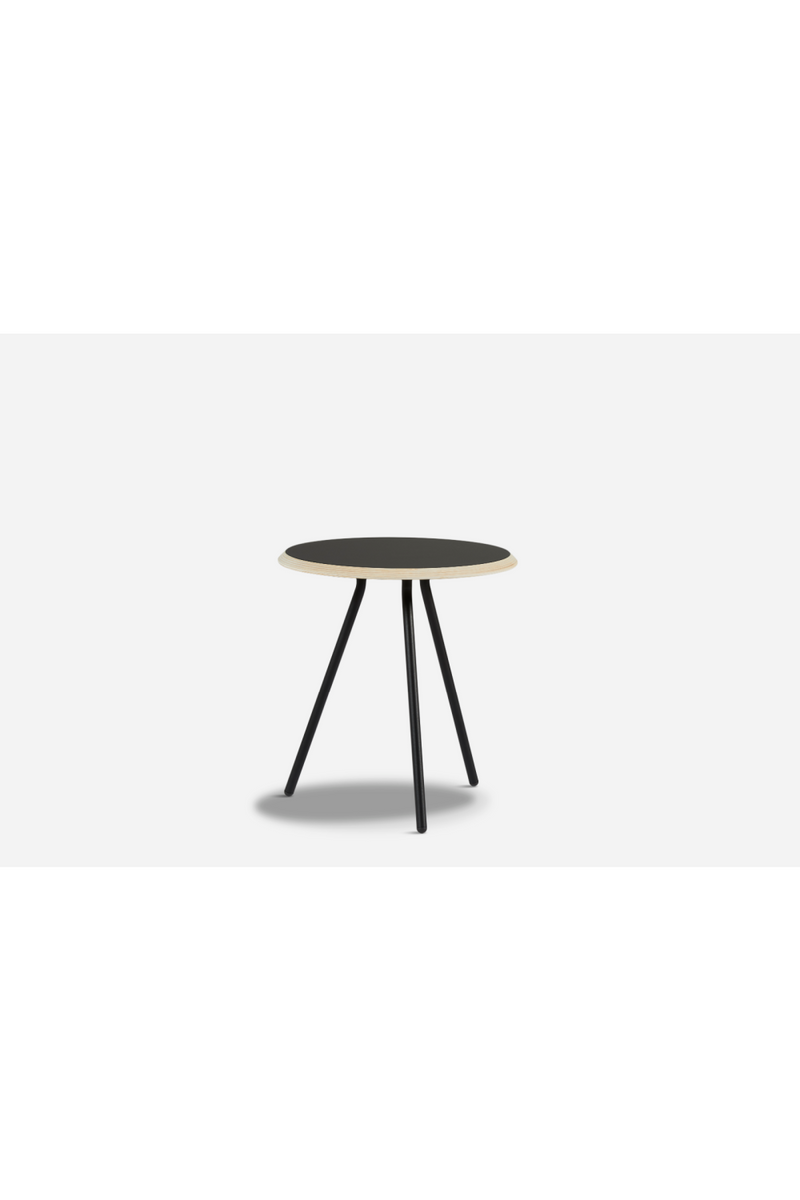 Classic Black Modern Side Table | WOUD Soround | Oroatrade.com