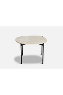 White Travertine Occasional Table M | WOUD La Terra | Oroatrade.com