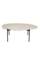 Travertine Organic Occasional Table L | WOUD La Terra | Oroatrade.com