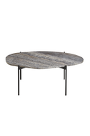 Travertine Organic Occasional Table L | WOUD La Terra | Oroatrade.com