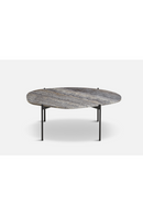 Travertine Organic Occasional Table L | WOUD La Terra | Oroatrade.com