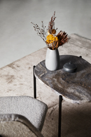 Travertine Organic Occasional Table L | WOUD La Terra | Oroatrade.com
