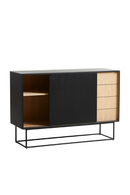Contemporary Sliding Door Sideboard | WOUD Virka | Oroatrade.com