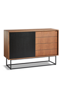 Contemporary Sliding Door Sideboard | WOUD Virka | Oroatrade.com